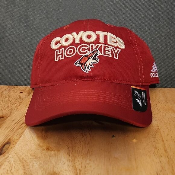 Adidas Phoenix Coyotes NHL Velcro Hat - New - Picture 1 of 7